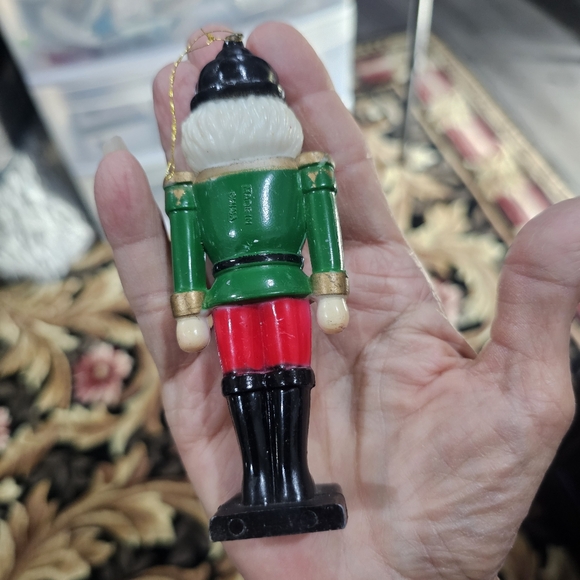 2 Nutcracker Soldier Ornaments Vintage Awesome 60s 70s Cake Topper 😊 Christmas - Picture 11 of 16